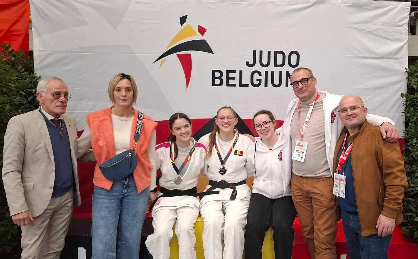 Le Judo Top Niveau Tournai remporte 5 podiums aux championnats de Belgique 2025